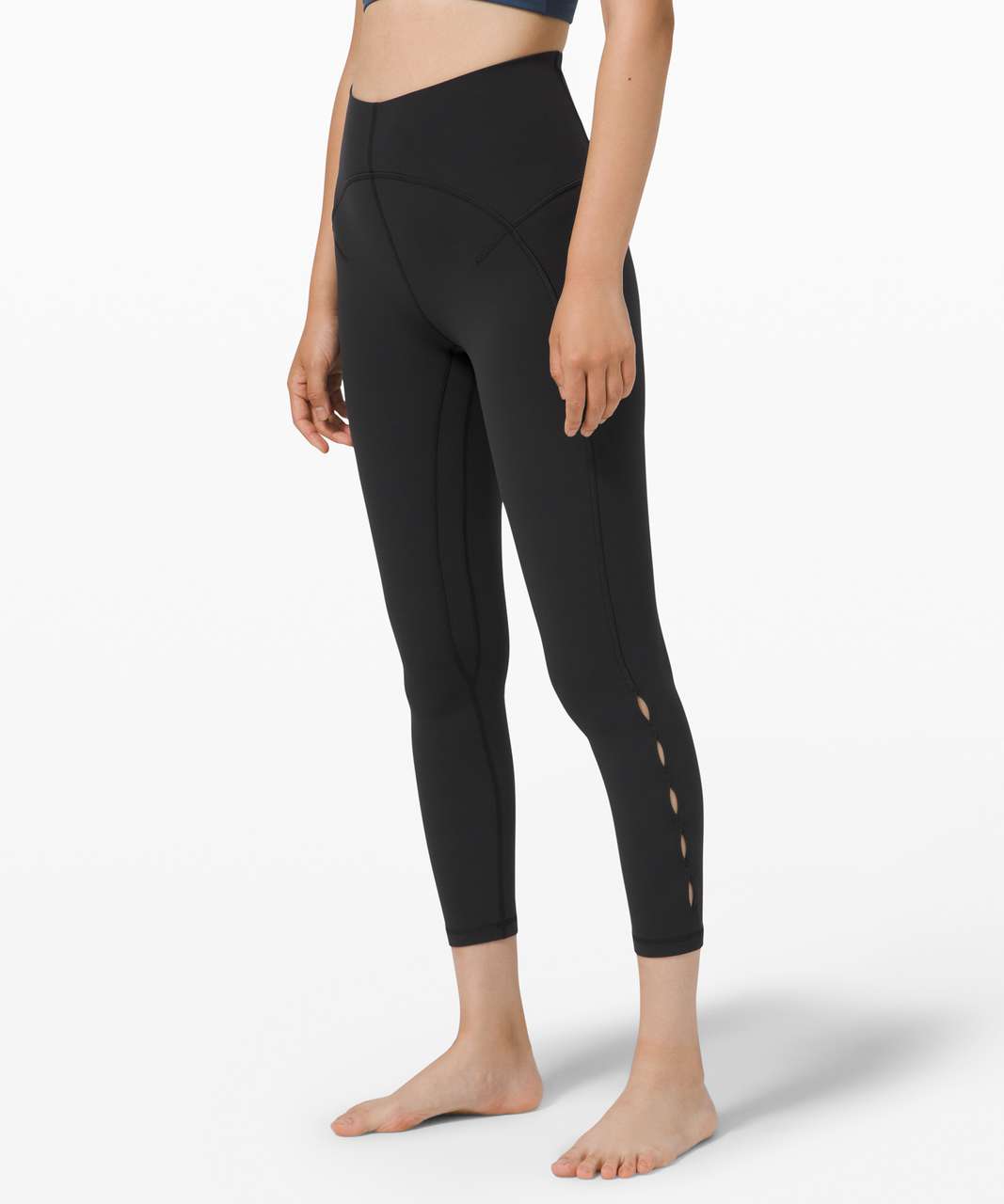 Shop Lululemon Unlimit High-rise Tights 25 Keyhole In Brier Rose