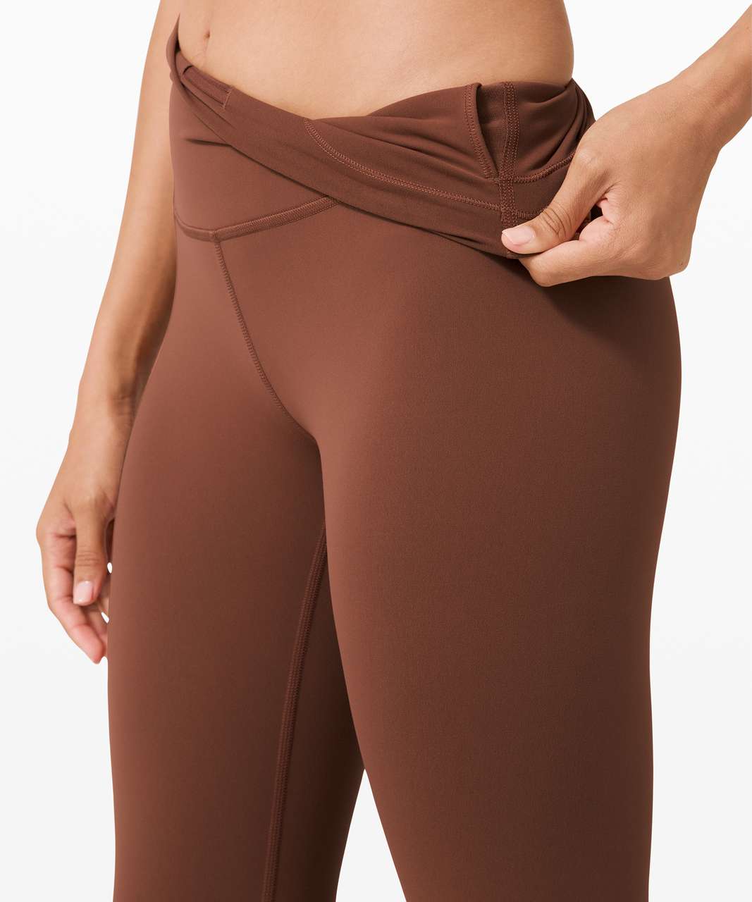 Lululemon Wunder Train High-Rise Crop 21 - Ancient Copper - lulu