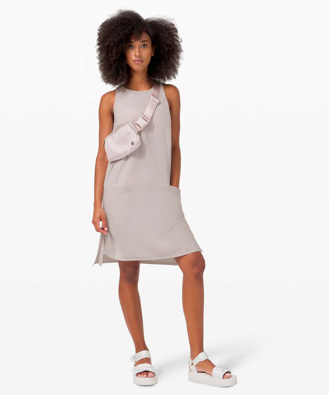 Lululemon Shift in Time Dress - Dune / Light Chrome