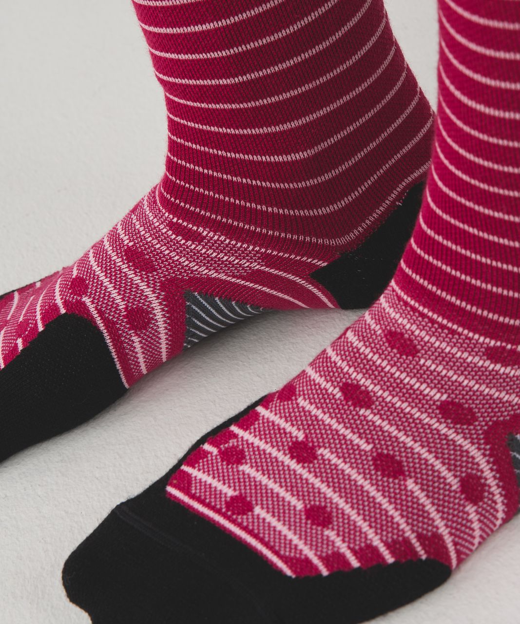 Lululemon Runderland Sock - Berry Rumble / Bleached Coral