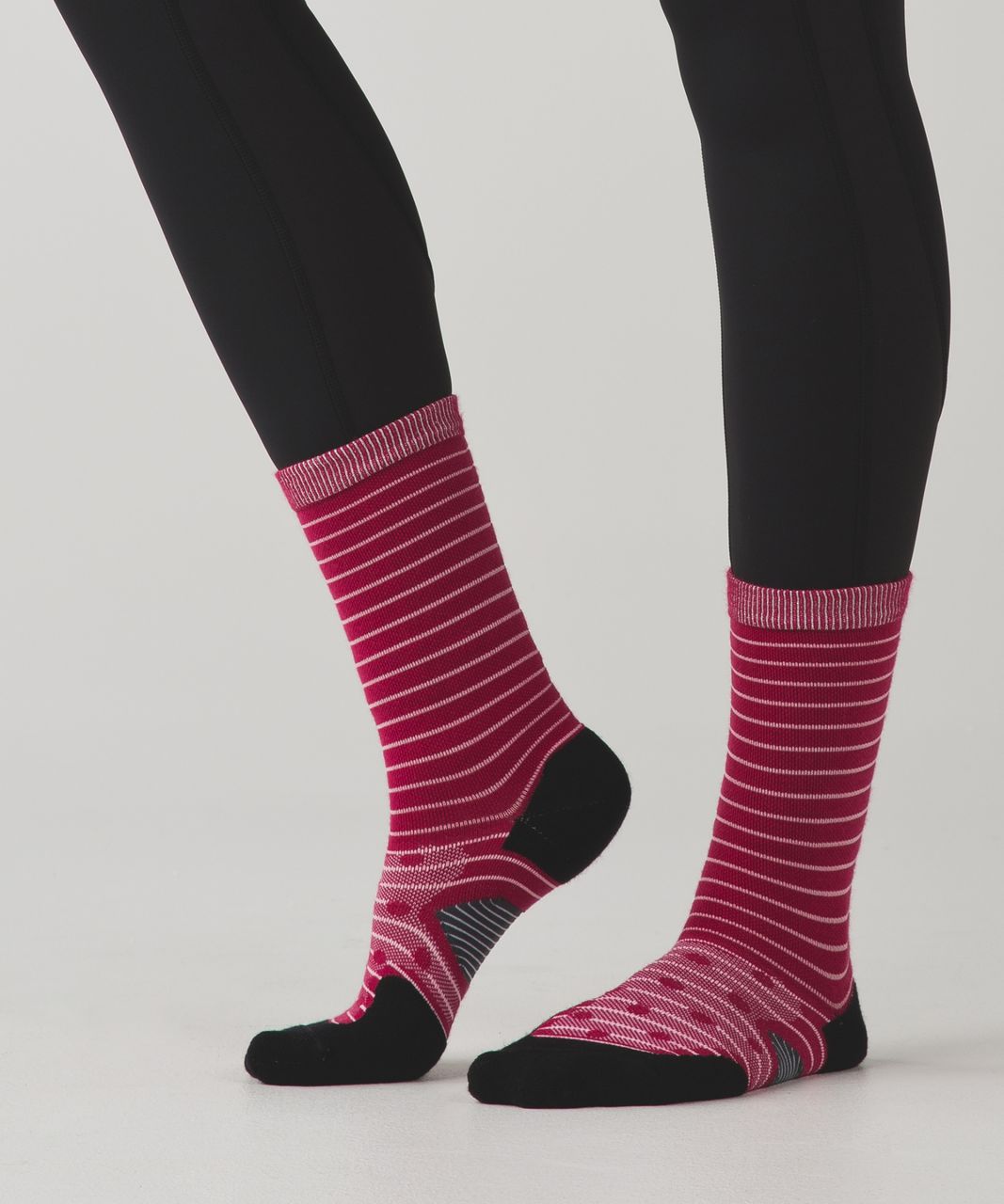 Lululemon Runderland Sock - Berry Rumble / Bleached Coral