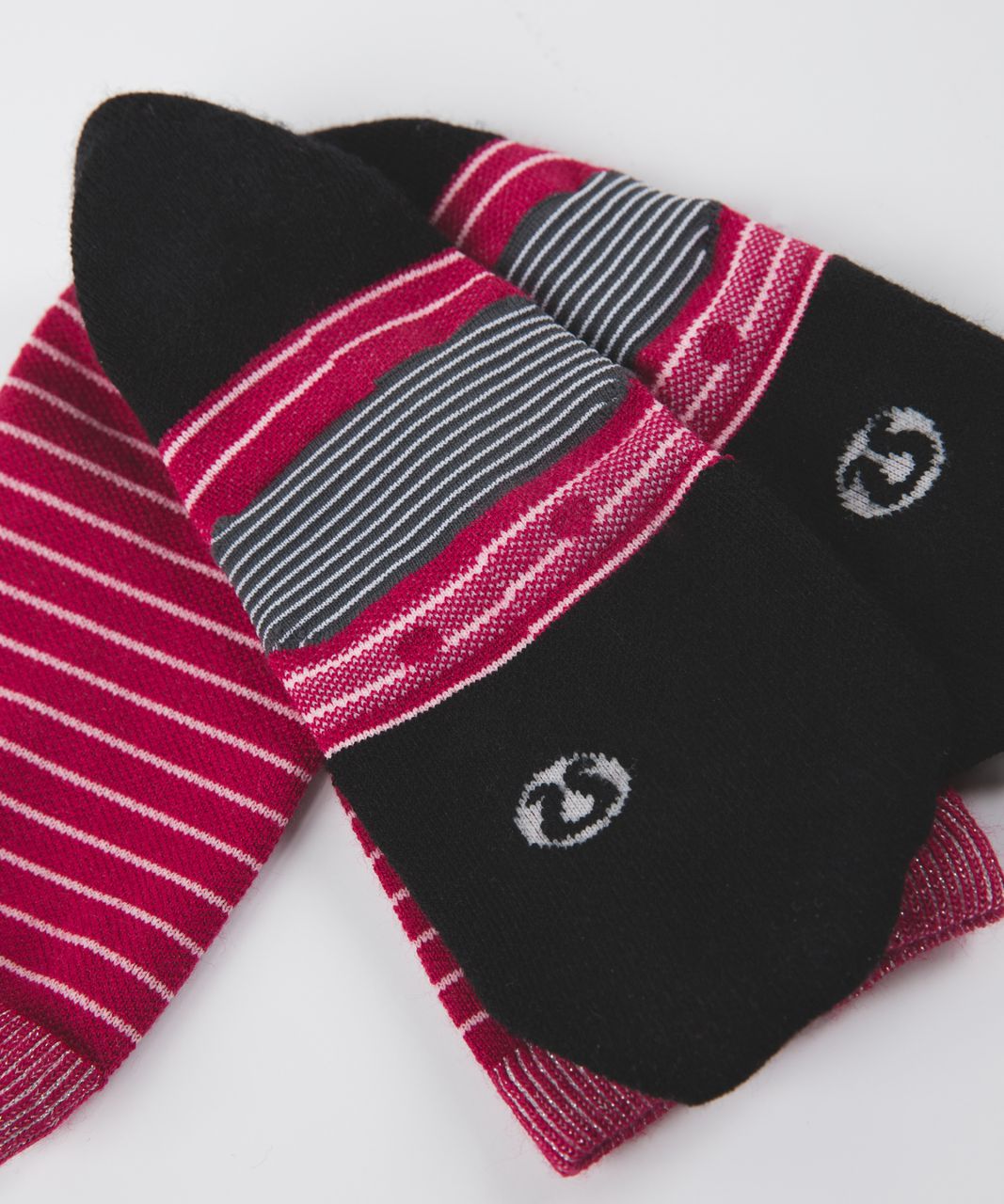 Lululemon Runderland Sock - Berry Rumble / Bleached Coral