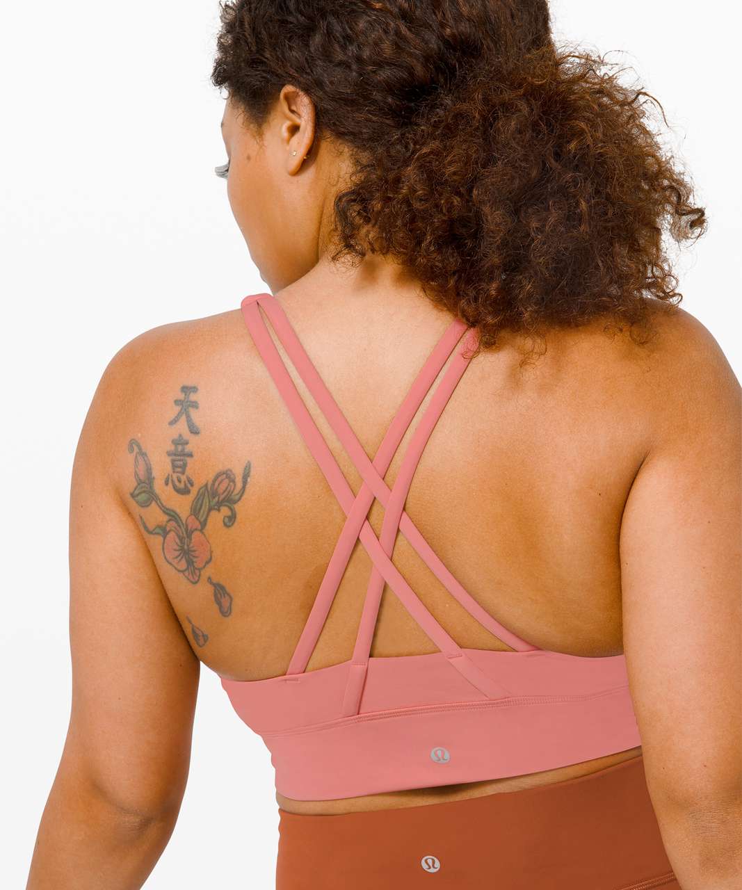 Define Seamless High Neck Bra - Canyon Rose