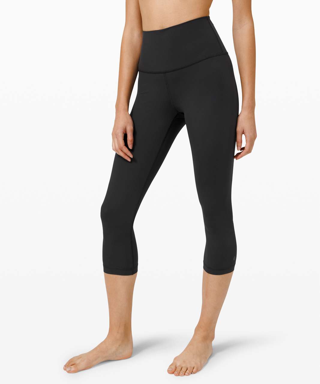 Lululemon Run with the Waves Crop 21 - Black - lulu fanatics