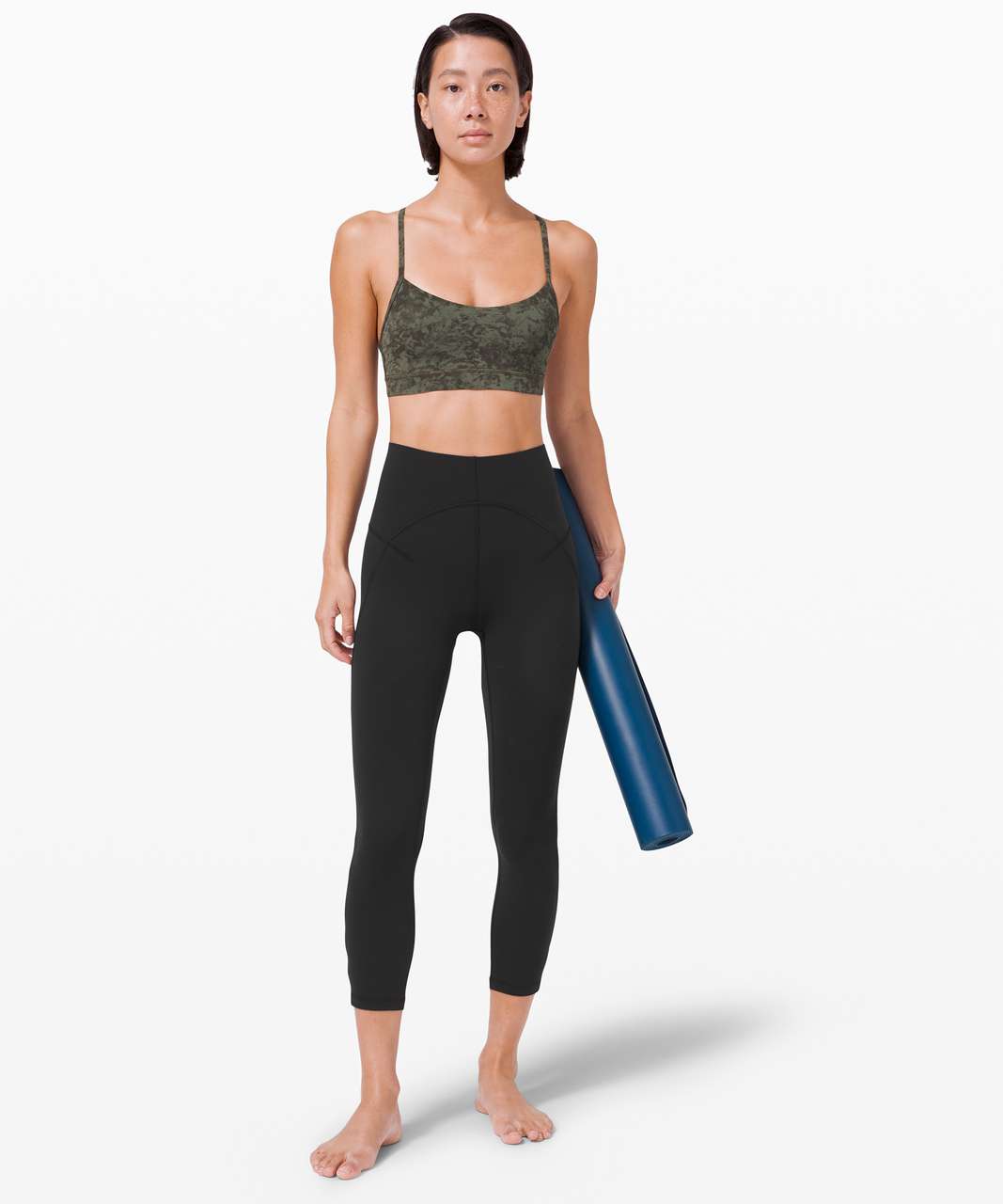 Lululemon Unlimit High-Rise Crop 23" *Keyhole - Black