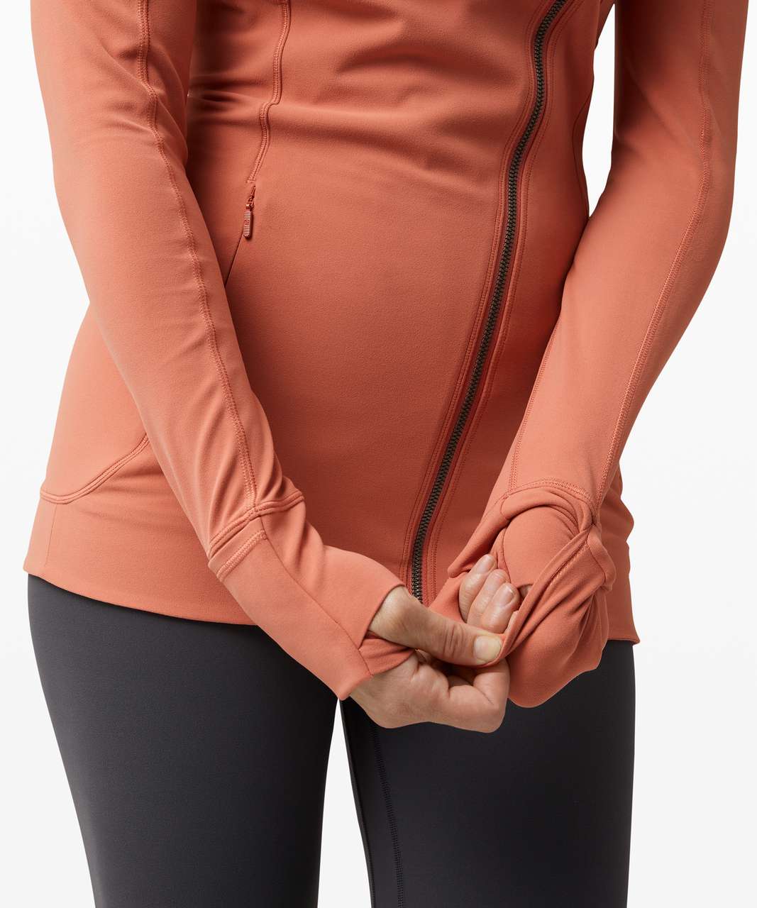 Lululemon Better Best Long Sleeve - Rustic Clay - lulu fanatics