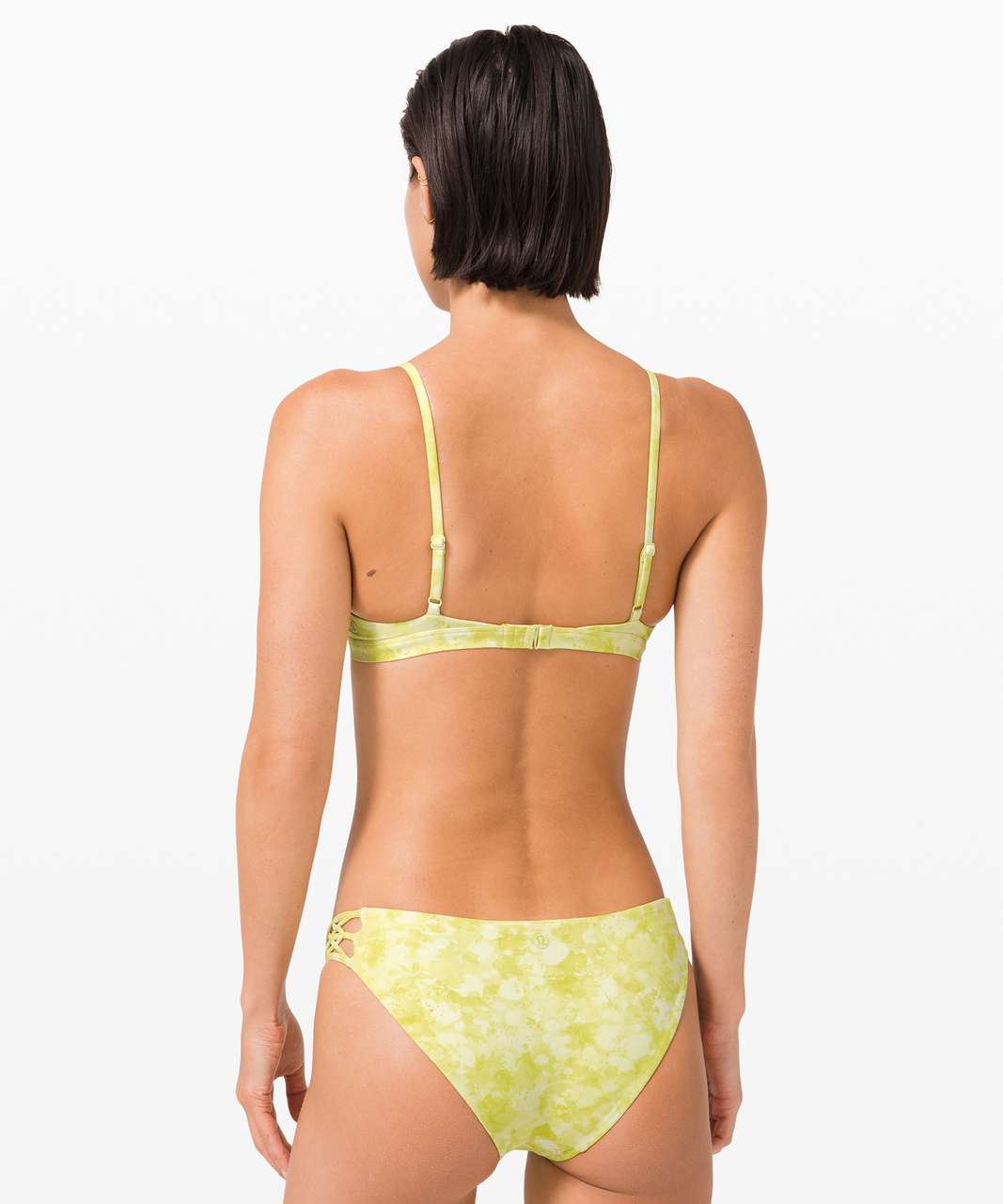 Lululemon Deep Sea Swim Top*A/B Cup - Dappled Blossom Yellow Multi