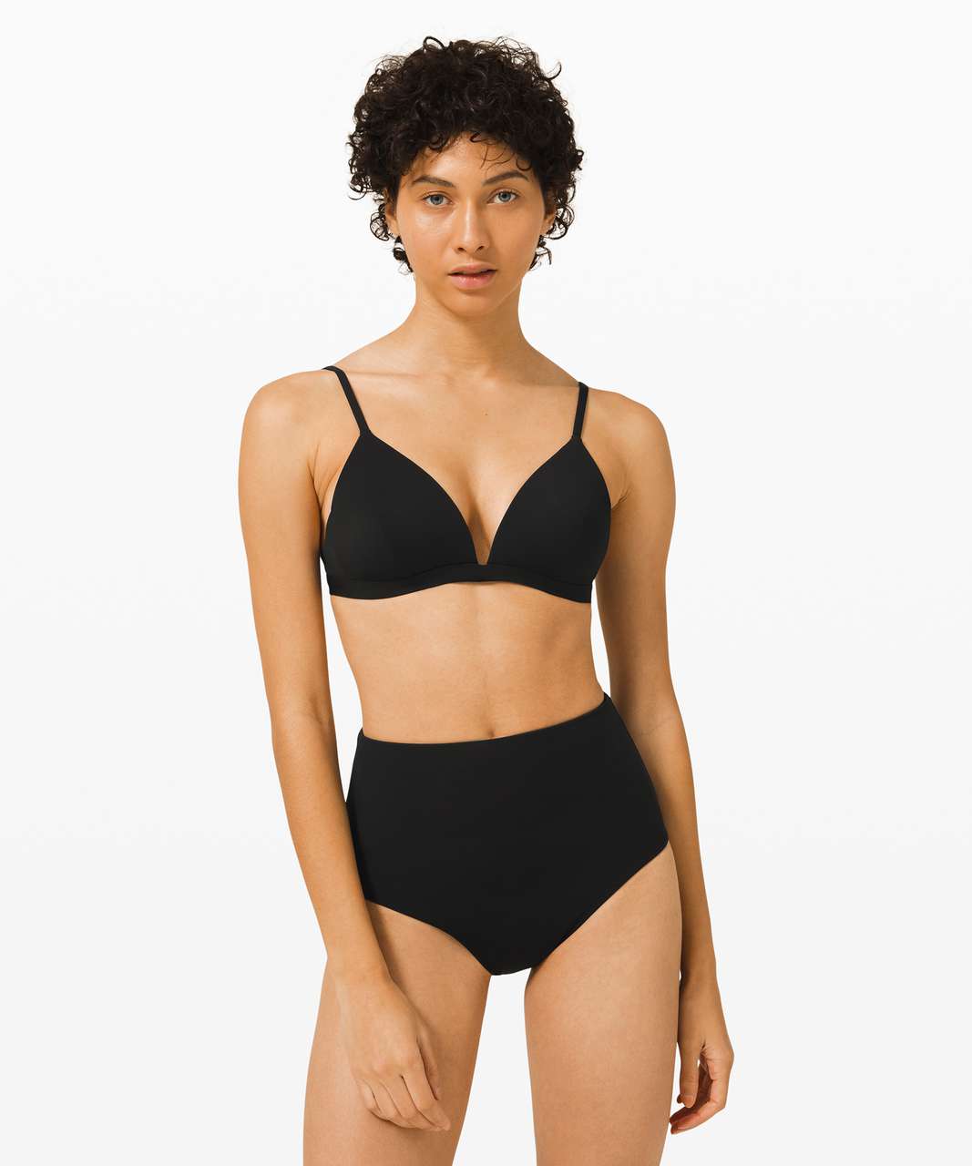 Lululemon Deep Sea Swim Top*A/B Cup - Black