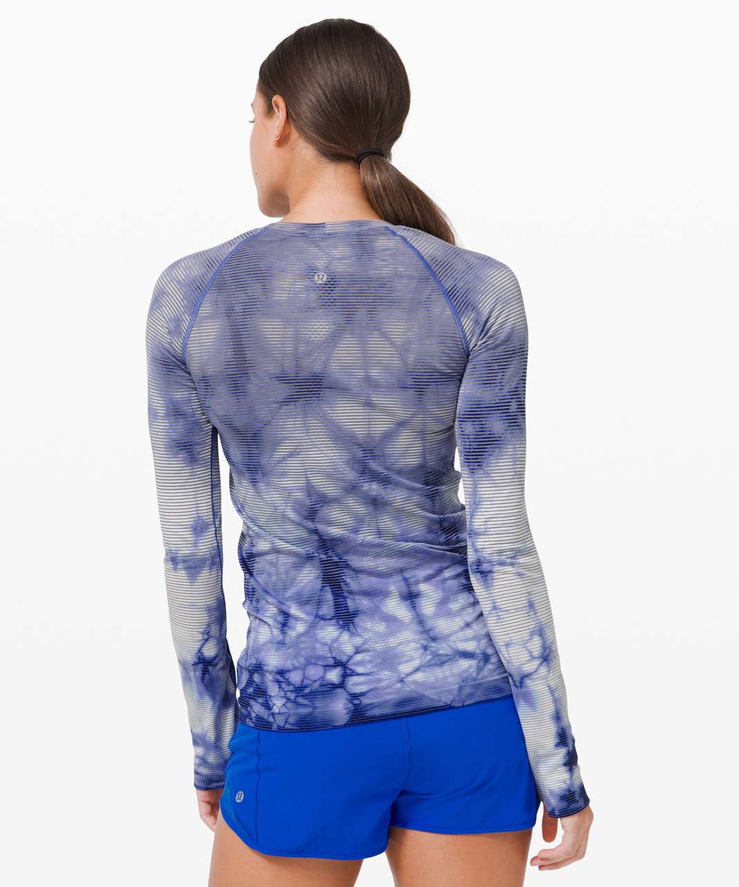 NEW Women Lululemon Swiftly Tech Long Sleeve 2.0 Shibori Stripe