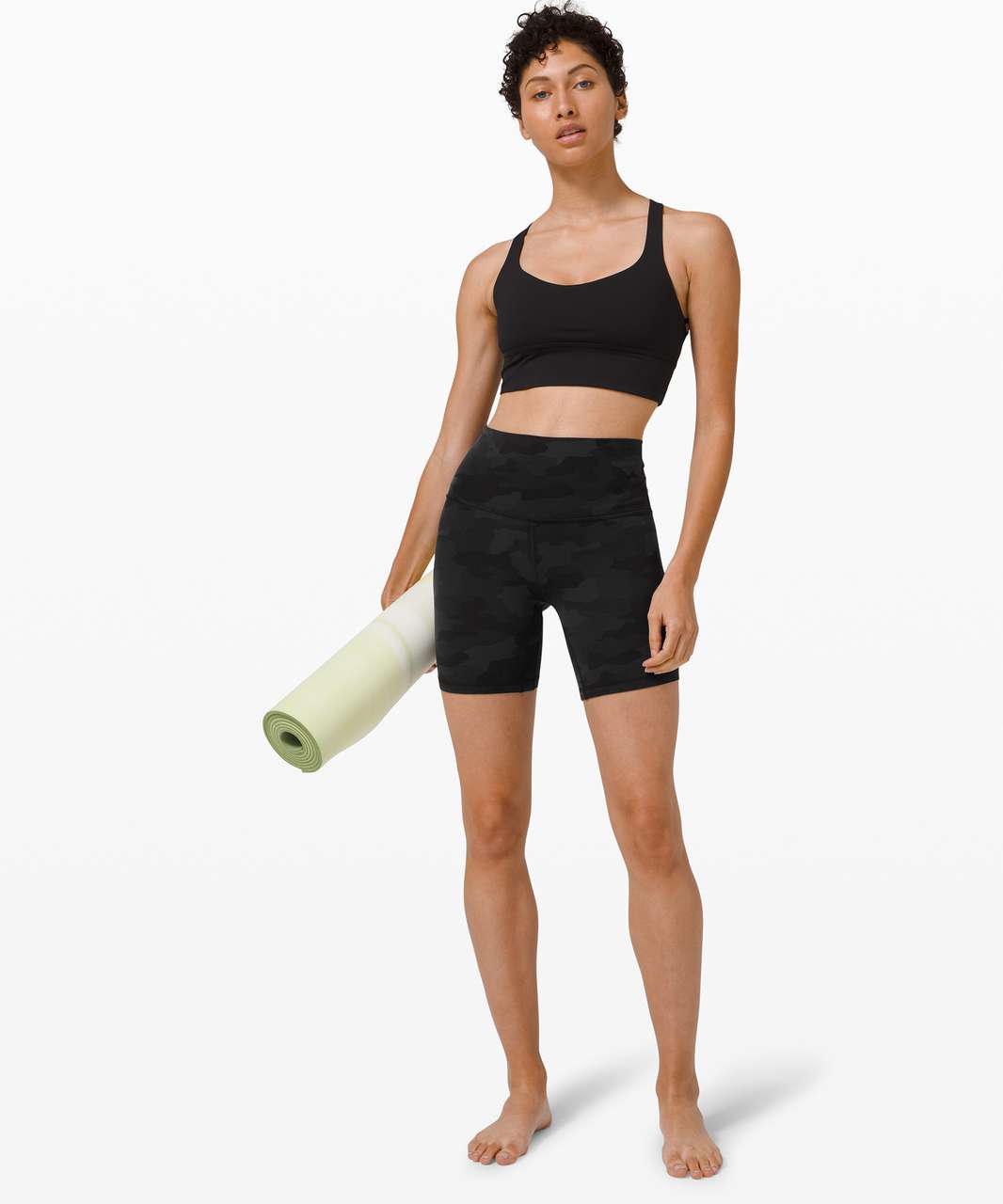 Lululemon Align Short 4 - Le Tigre Camo Deep Coal Multi - lulu fanatics