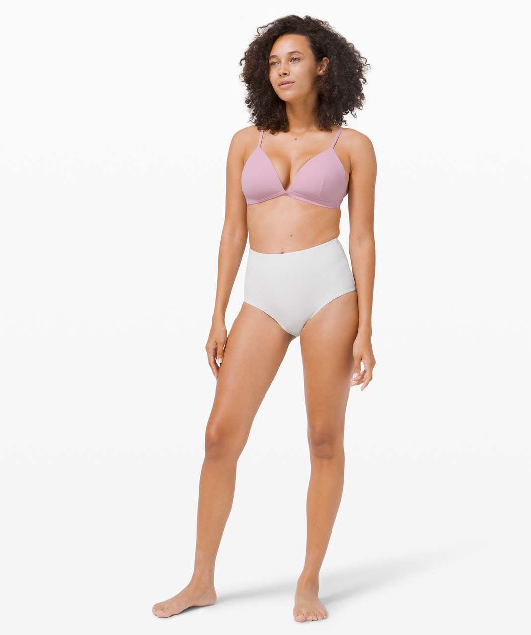 Lululemon Deep Sea Swim Top *D Cup - Rose Mellow