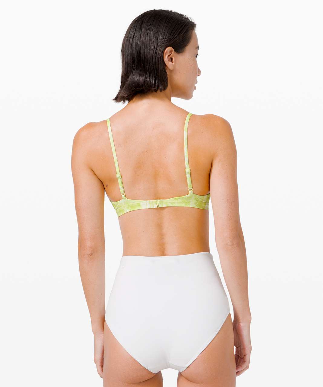 Lululemon Deep Sea Swim Top *C Cup - Dappled Blossom Yellow Multi