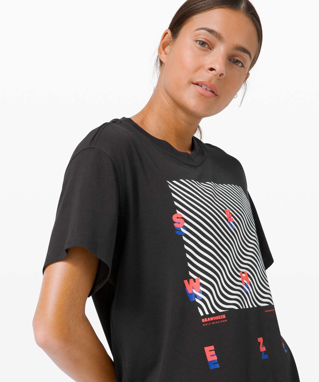 Lululemon All Yours Tee *SeaWheeze - Black