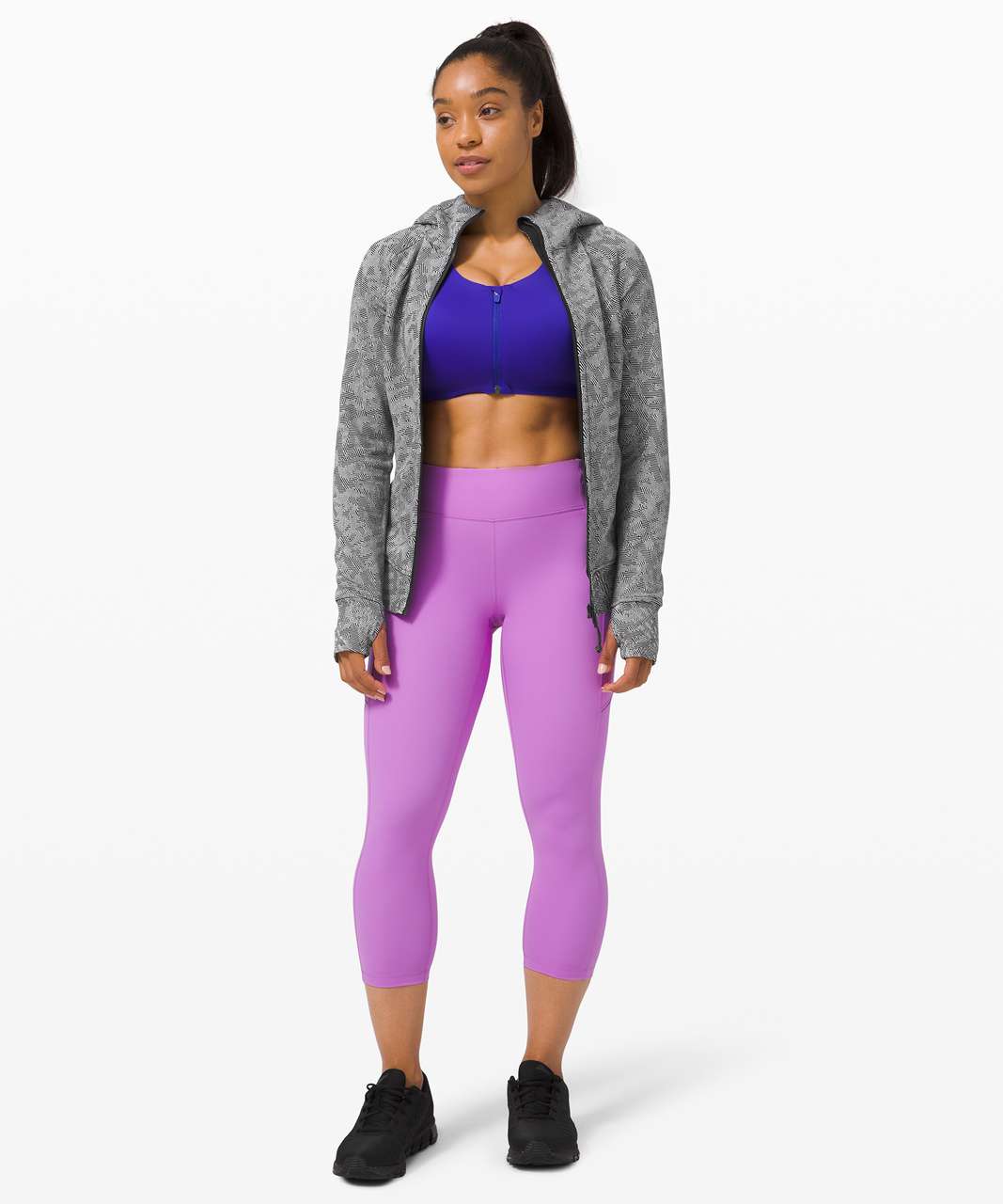 The scuba 1/2 zip definitely lived up to the hype, here's today's outfit.  Black scuba 1/2 zip in black (xs/s) and arctic plum wunder unders (4). In  love! : r/lululemon