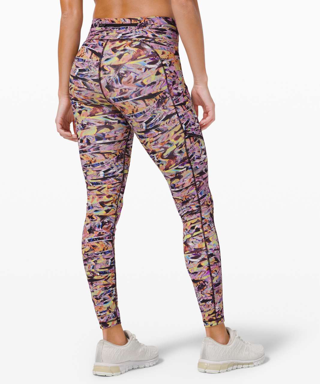 Lululemon Speed Up Mid-Rise Tight 28 *SeaWheeze - Super Sonic Alpine White  Purple Multi - lulu fanatics