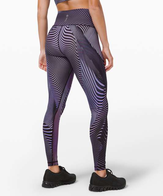 Lululemon Wunder Under Hi-Rise 7/8 Tight *Brushed 25 - Midnight Navy - lulu  fanatics