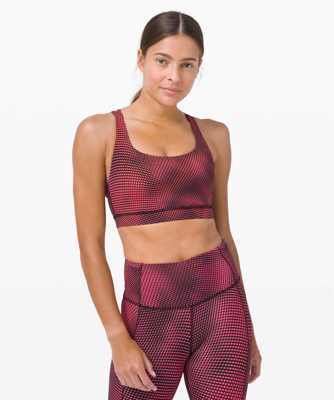 Lululemon Energy Bra *SeaWheeze - Race Pace Flare Multi - lulu fanatics