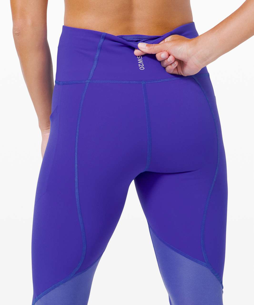 Lululemon Pace Rival High-Rise Crop 22" *SeaWheeze - Lazurite