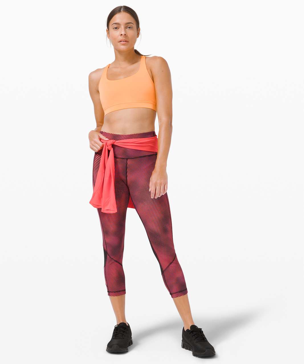 Lululemon Pace Rival High-Rise Crop 22" *SeaWheeze - Race Pace Flare Multi