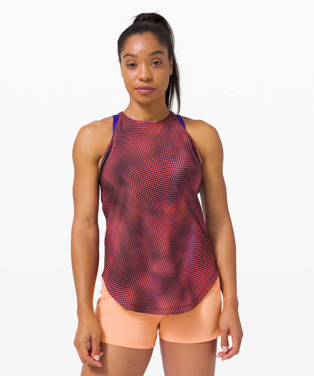 Lululemon Run Off Route Tank *SeaWheeze - Race Pace Flare Multi