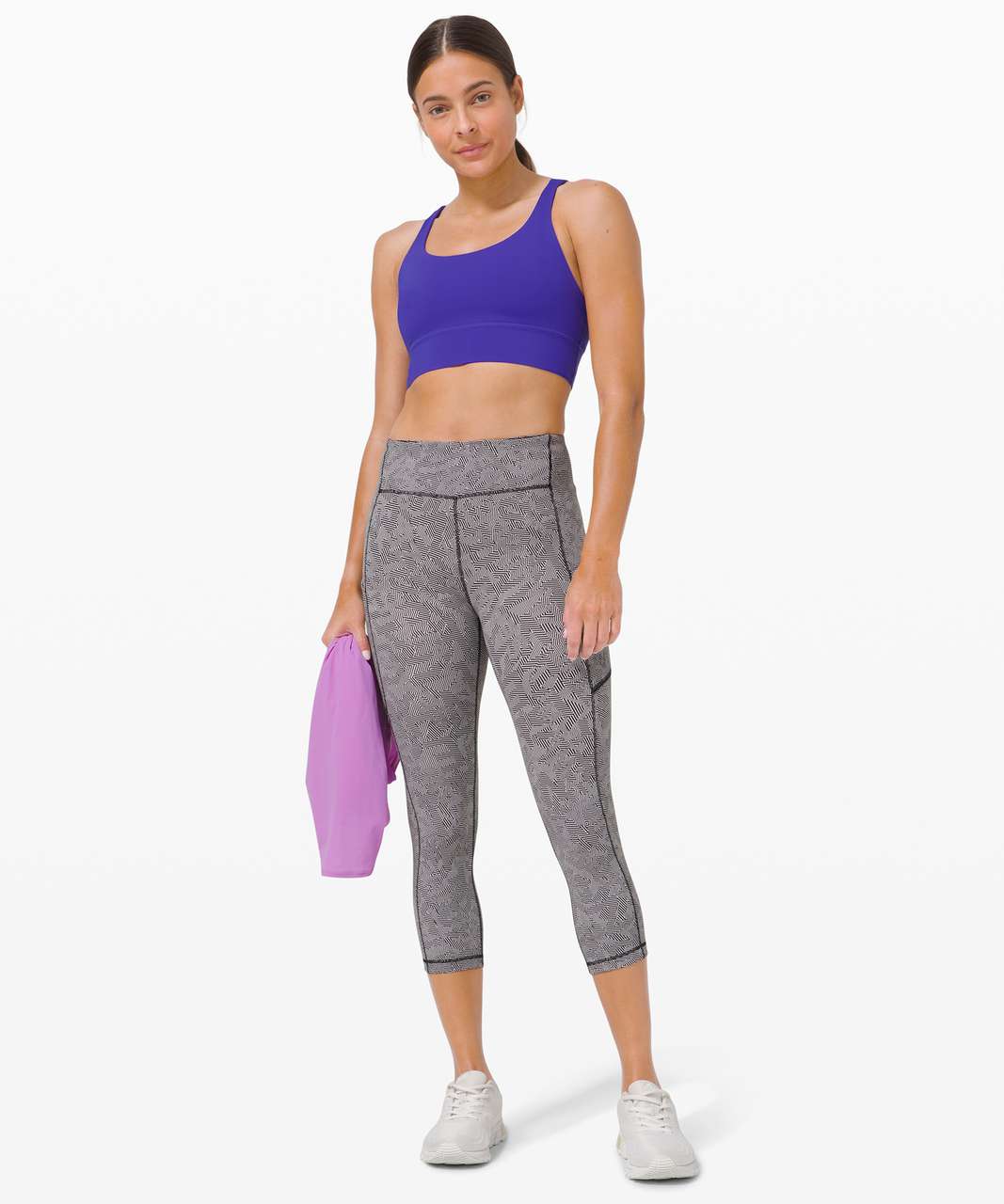 Lululemon Energy Bra Long Line *SEAWHEEZE - Lazurite - 4 - NWT!