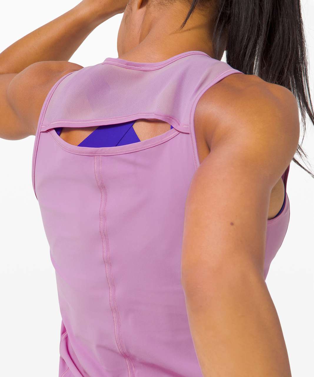 Lululemon Sculpt Tank *SeaWheeze - Purple Blossom