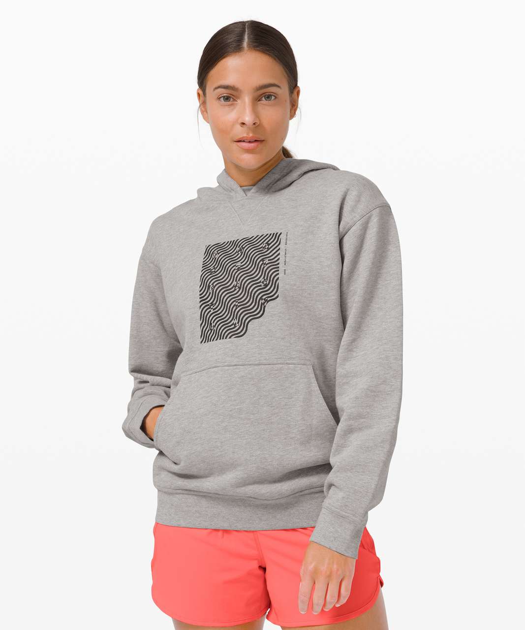 Lululemon All Yours Hoodie *SeaWheeze - Heathered Core Light Grey