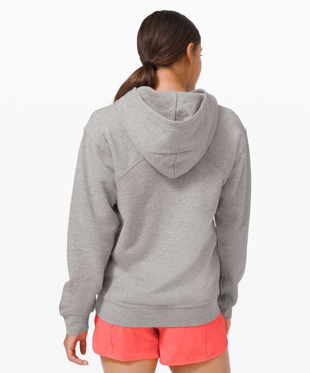 Lululemon All Yours Hoodie *Fleece - Heathered Core Medium Grey - lulu  fanatics