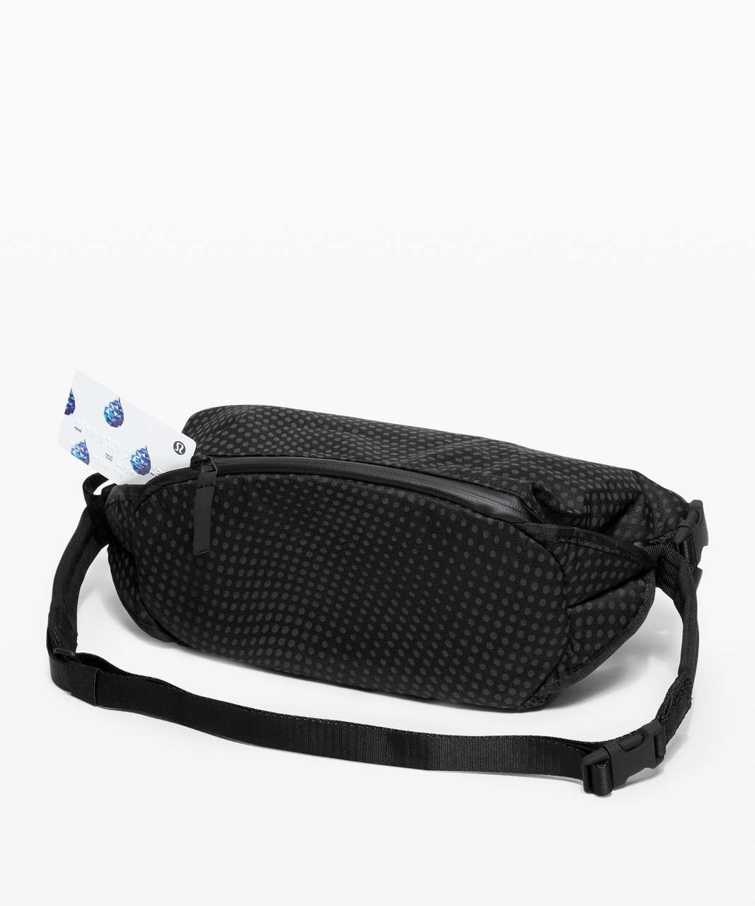 Lululemon All Hours Belt Bag Reflective *SeaWheeze - Race Pace Reflective  / Black