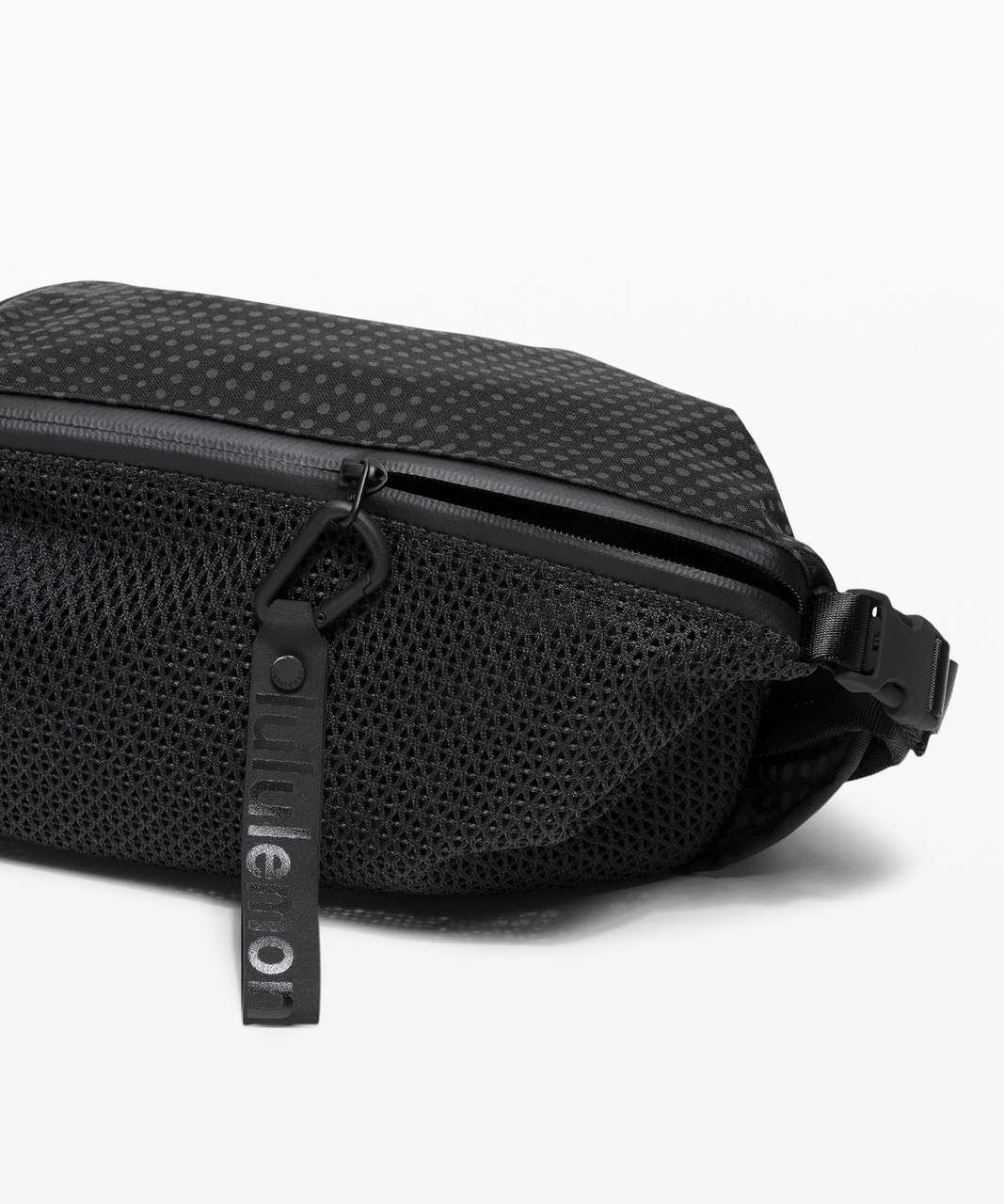 Lululemon All Hours Belt Bag Reflective *SeaWheeze - Race Pace Reflective  / Black