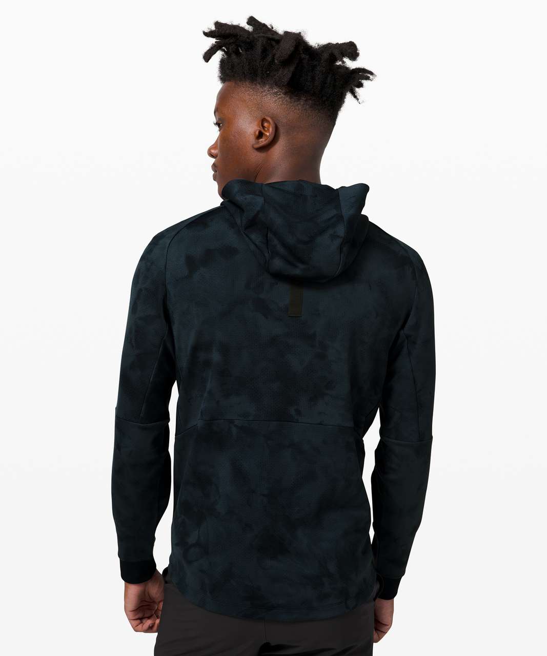 Diamond Pattern Hoodie –