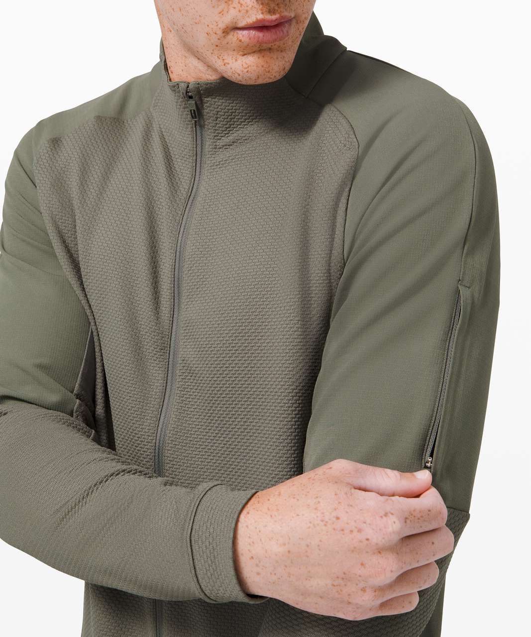 Lululemon Strong Start Jacket - Grey Sage