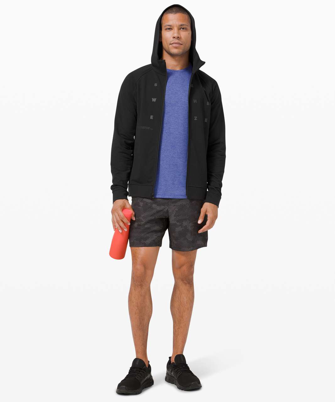 Lululemon City Sweat Full Zip Hoodie Reflective *SeaWheeze - Black ...