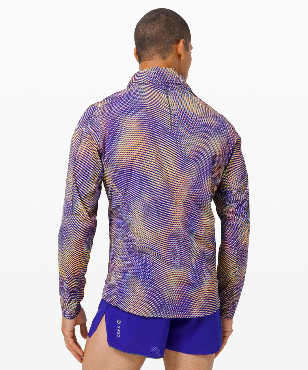 Lululemon Active Jacket *SeaWheeze - Race Pace Sunlight Yellow Multi