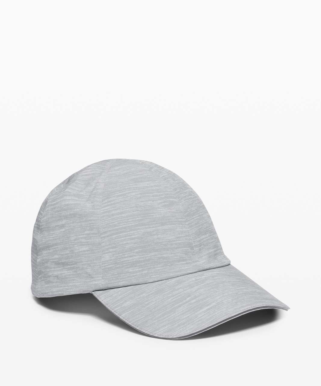 Lululemon Fast and Free Mens Run Hat - Heather Allover Sea Salt Light Cast