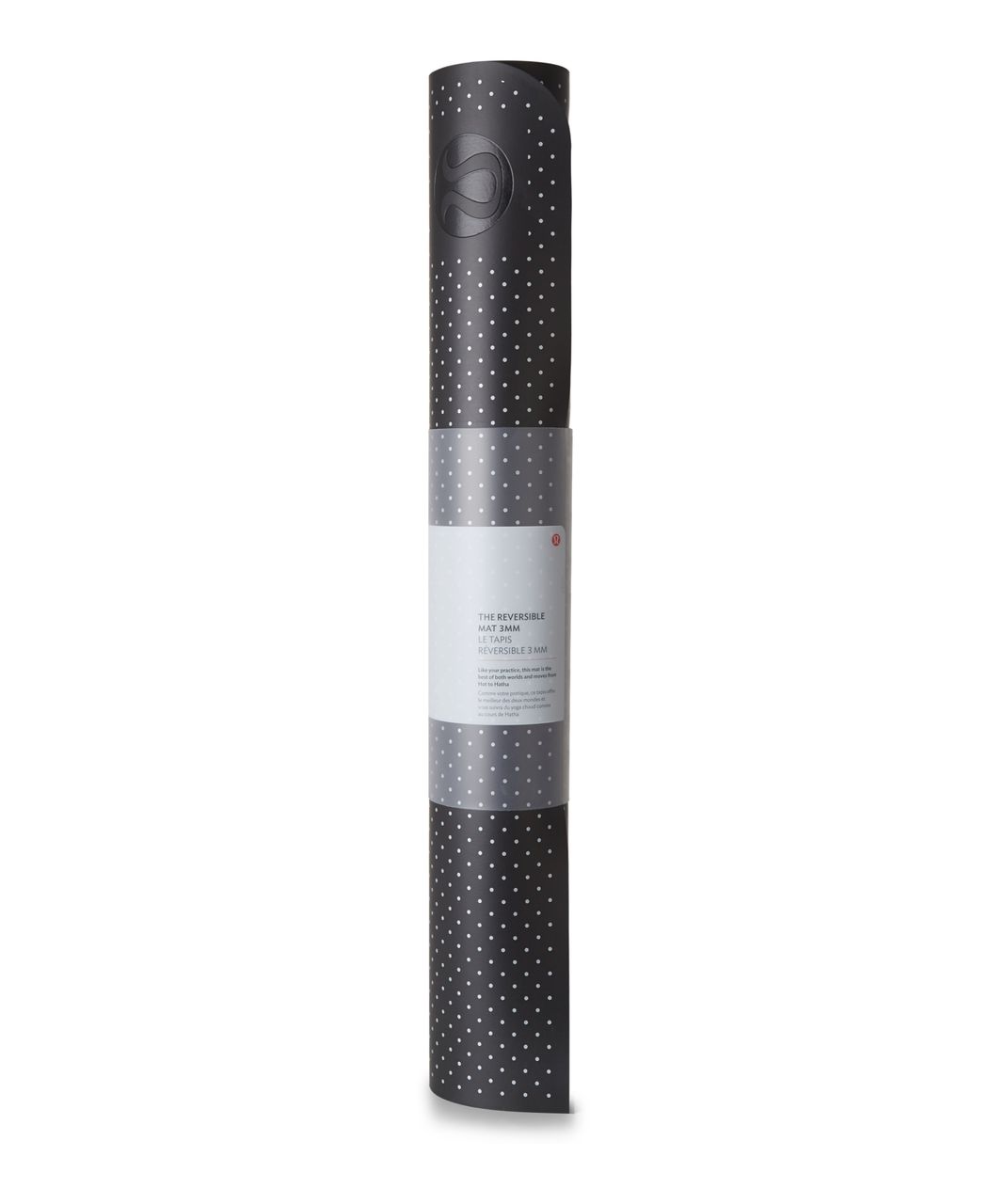 Lululemon The Reversible Mat 3mm - Teeny Dot Black Multi Silver / Black