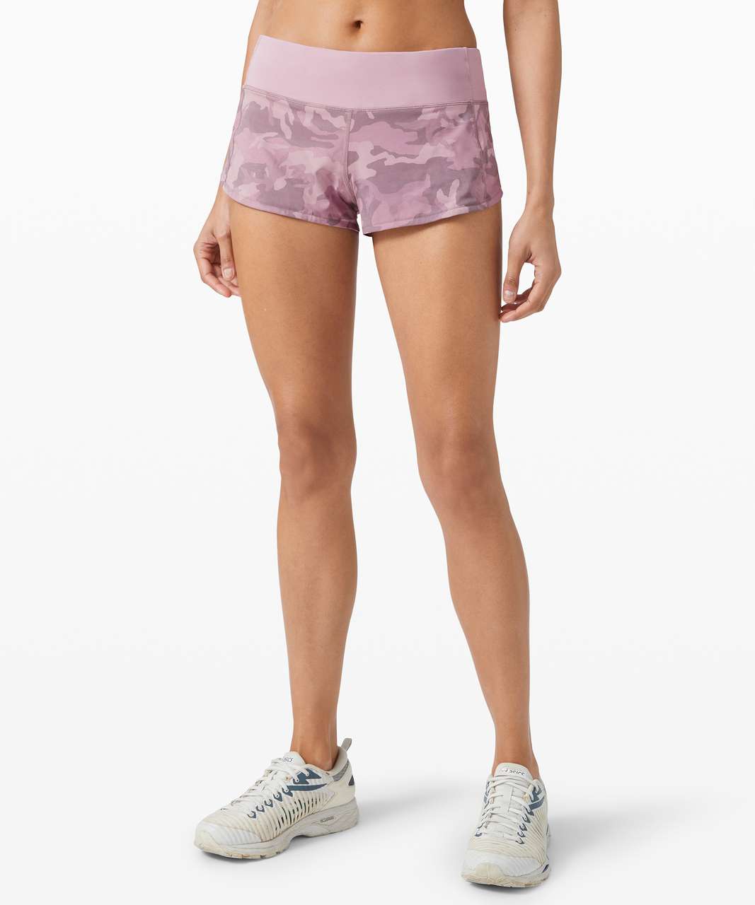 Lululemon Speed Up Short *2.5" - Incognito Camo Pink Taupe Multi / Pink Taupe