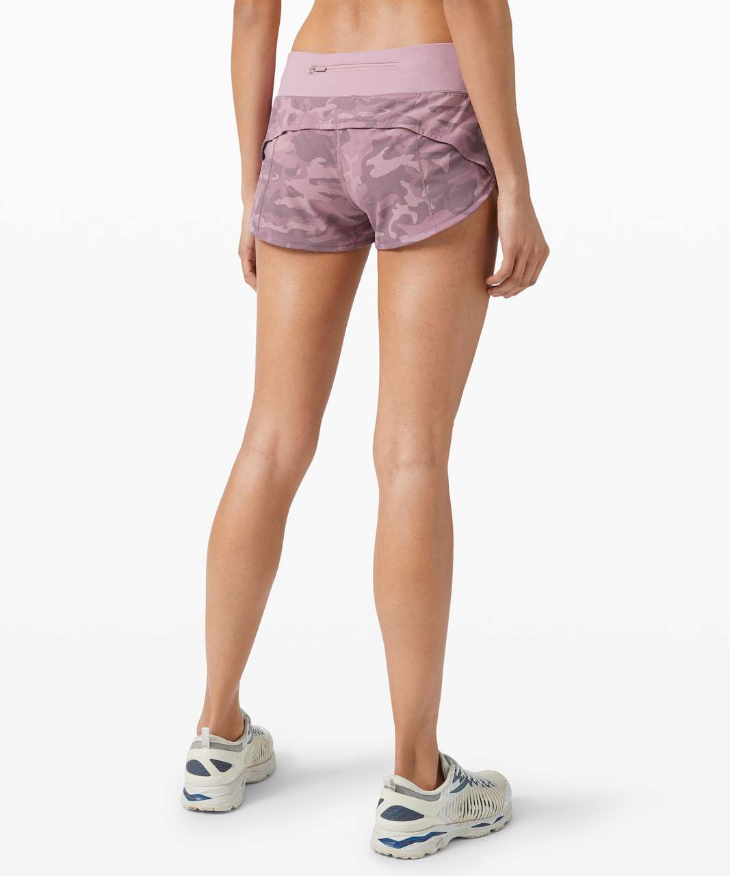 lululemon purple camo shorts