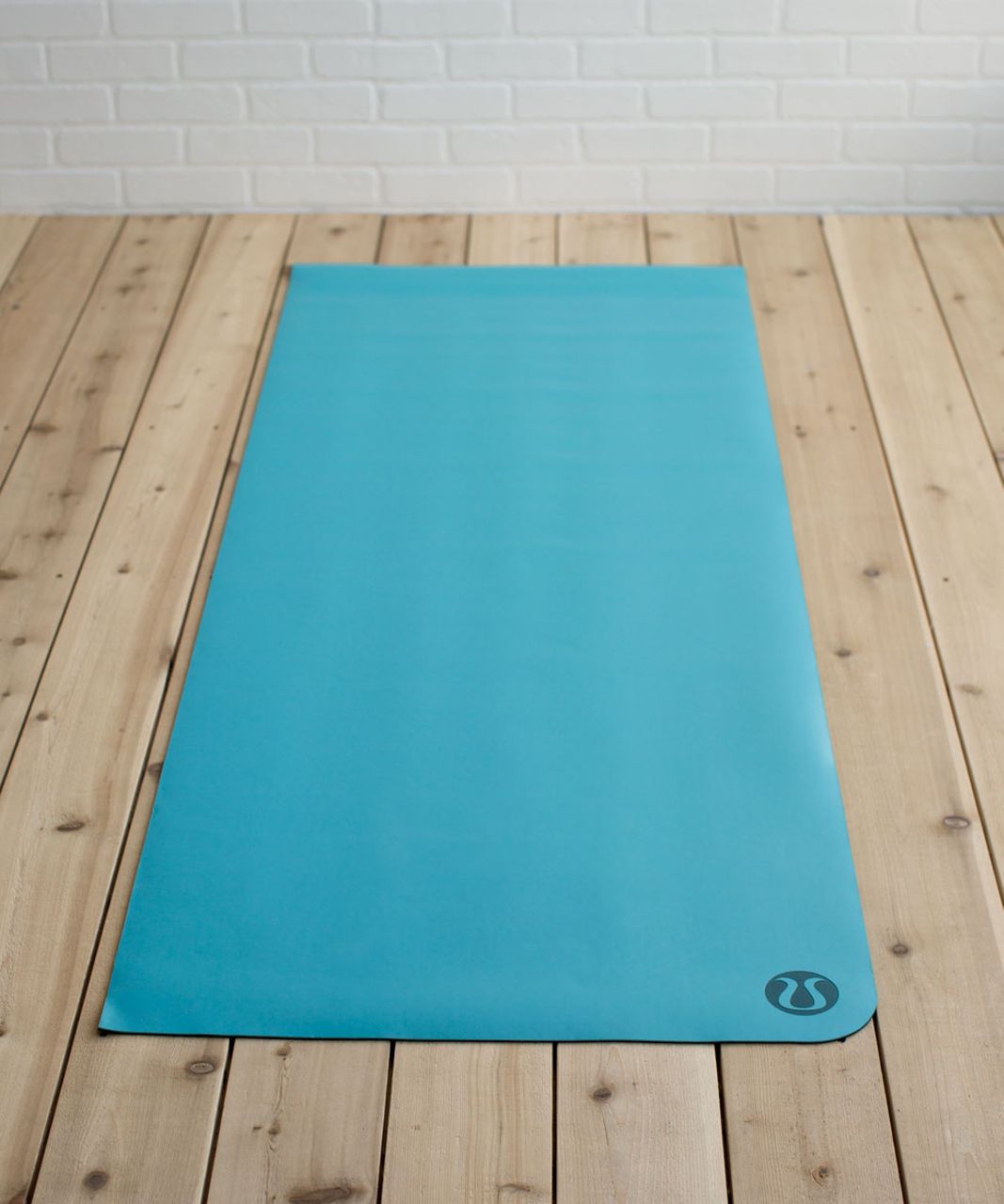 Lululemon The Reversible Mat 3mm - Peacock Blue / Deep Coal