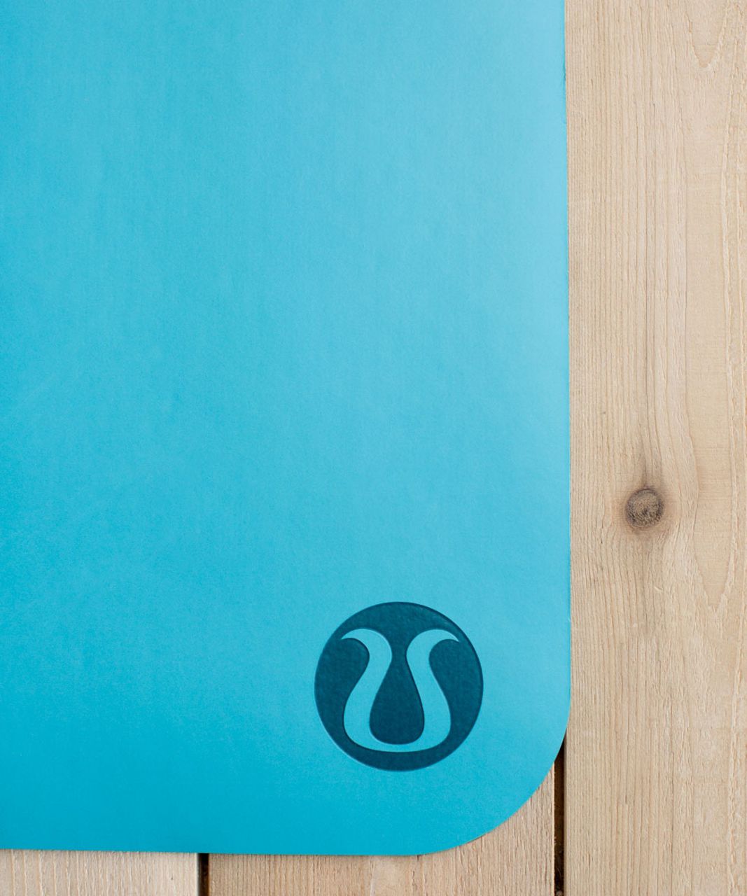 Lululemon The Reversible Mat 3mm - Peacock Blue / Deep Coal