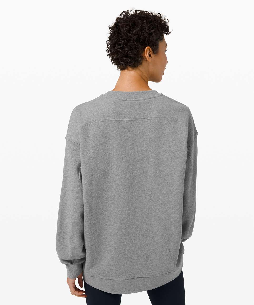 Lululemon Perfectly Oversized Crew - Smoked Spruce - lulu fanatics