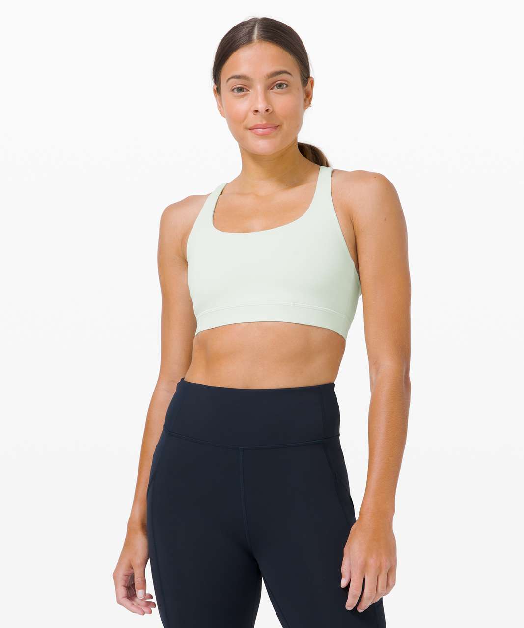 lululemon University of Michigan Women's Navy Energy Sports Bra