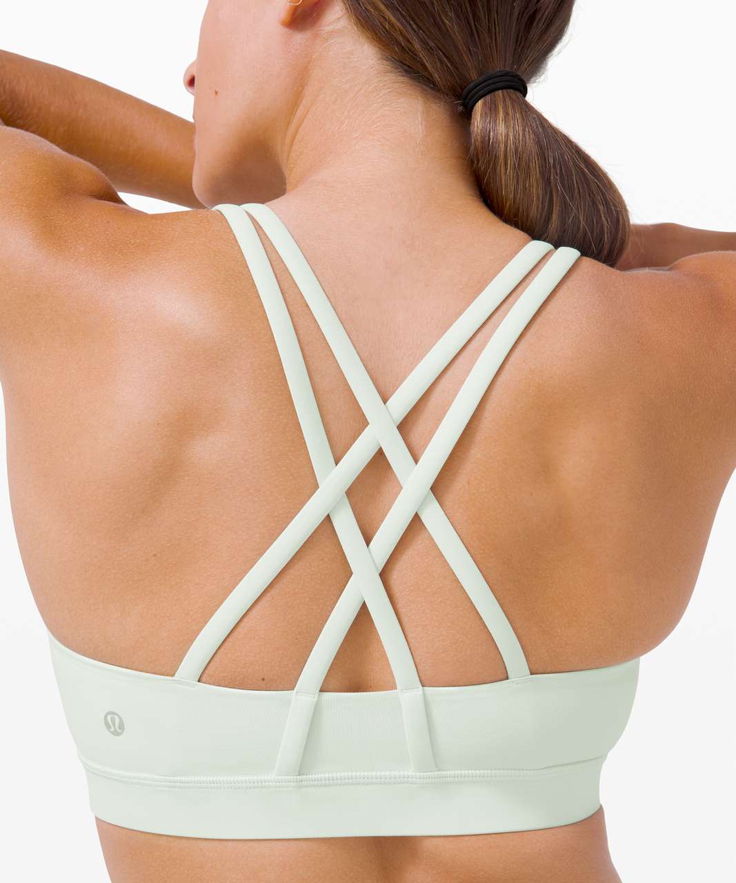 Lululemon Energy Bra *Medium Support, B/C Cup - Digital Oasis Alpine White  Multi - lulu fanatics