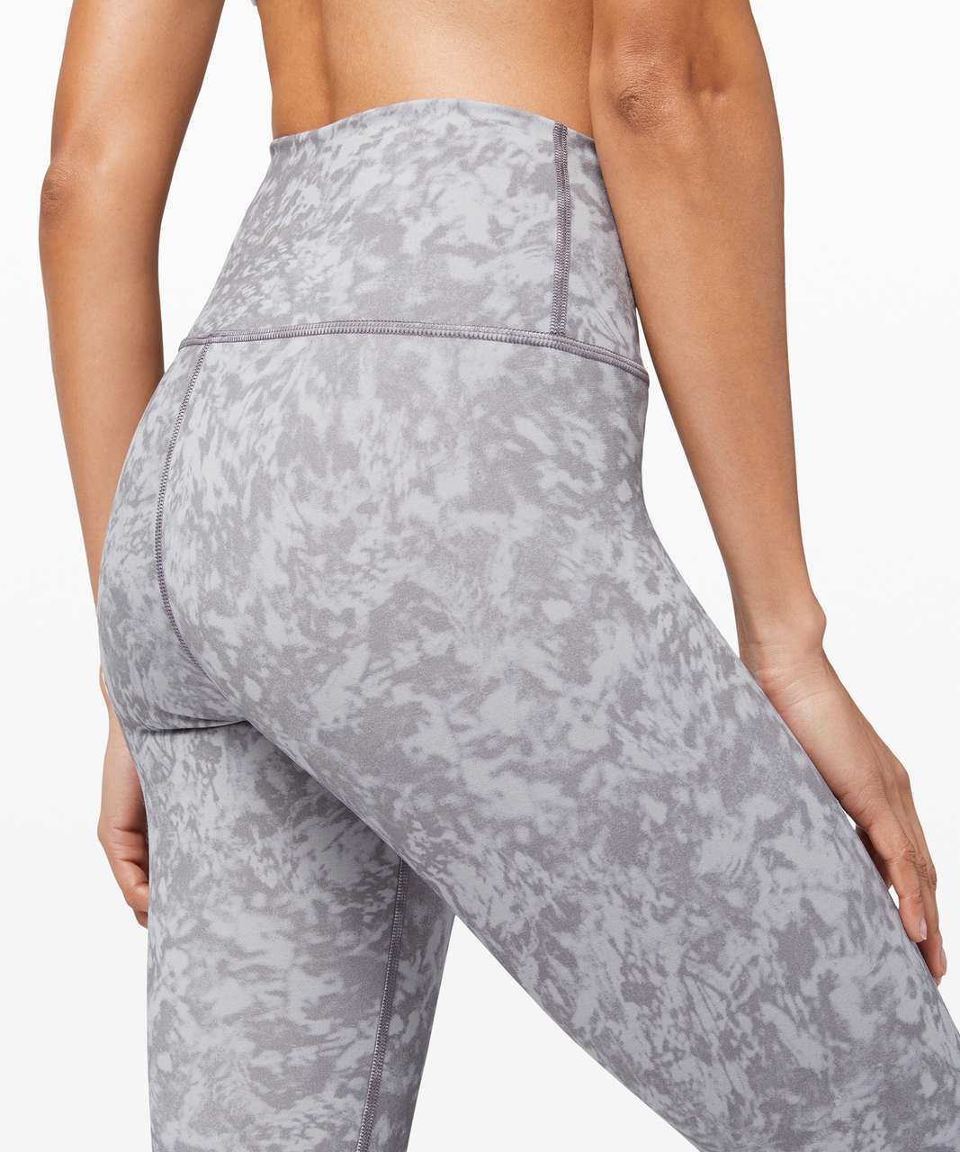 Lululemon Wunder Train Marble-print High-rise 25 Leggings - Grey Print -  ShopStyle Activewear Pants