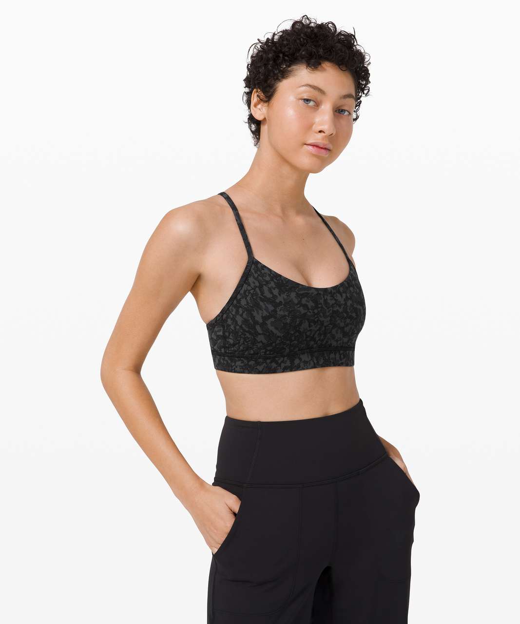 Lululemon Flow Y Bra Nulu *Light Support, B/C Cup - Wild Thing