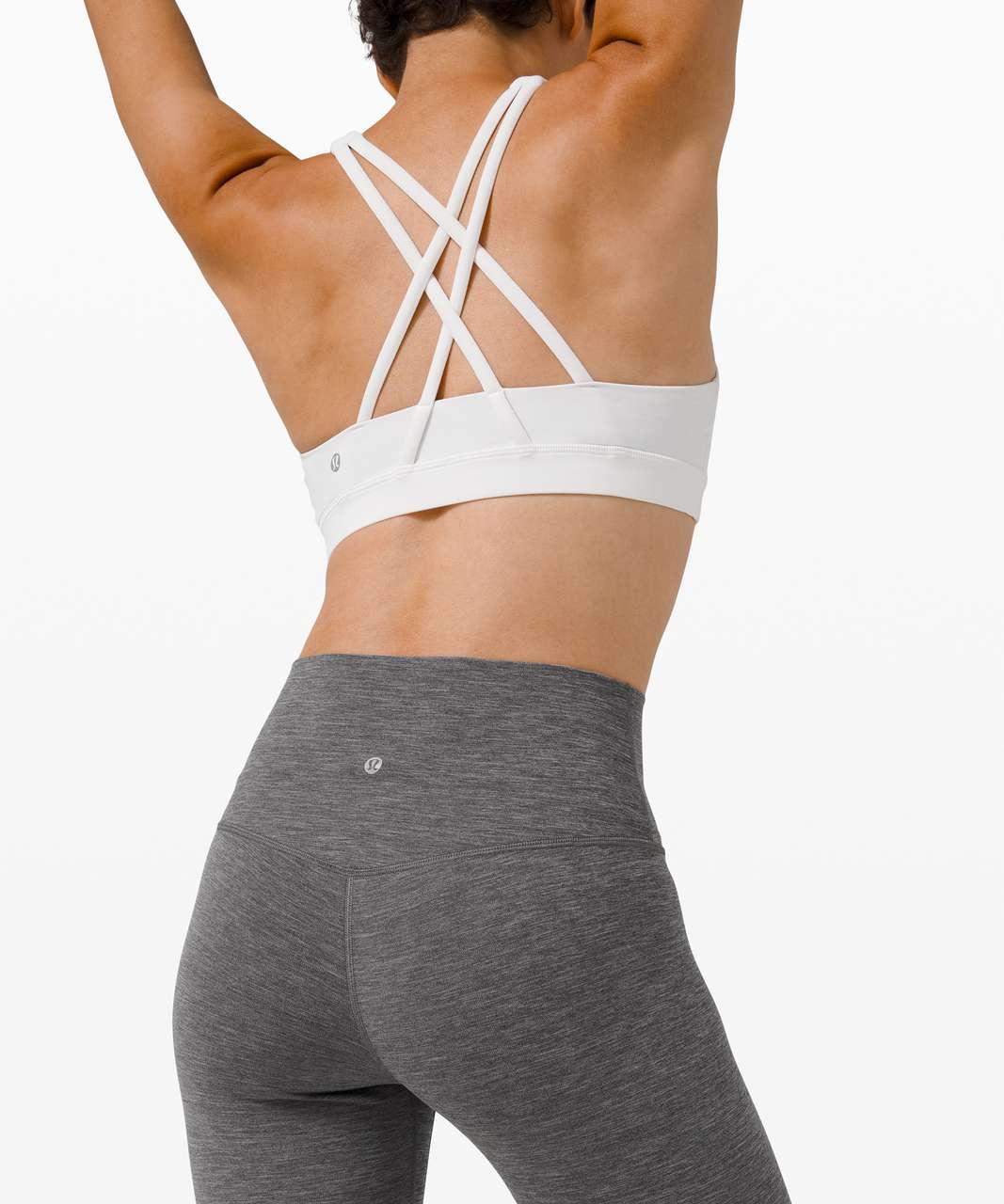 Lululemon Align Crop *21 - Heathered Black - lulu fanatics