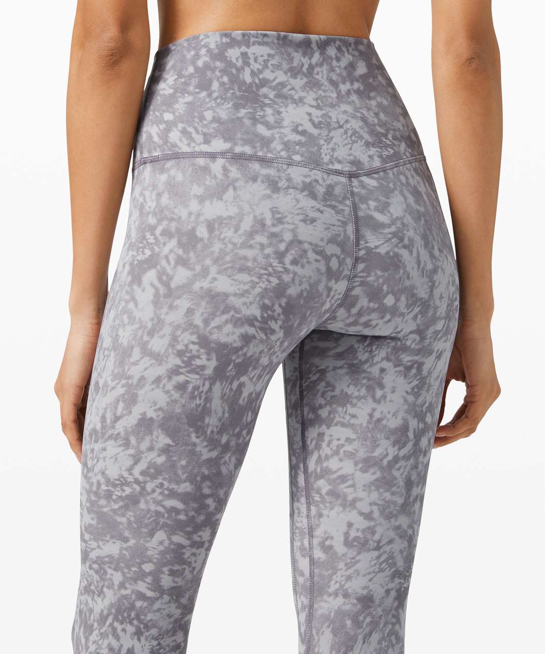 Lululemon Align Crop *21 - Summer Shade Ice Grey Multi - lulu fanatics