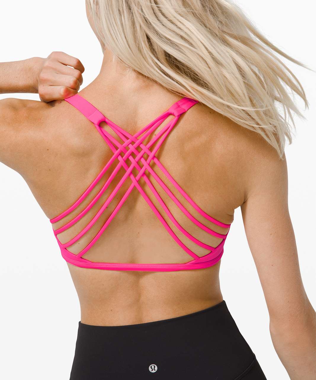 Lululemon Wild Light Support, A/b Cup In Pink Mist