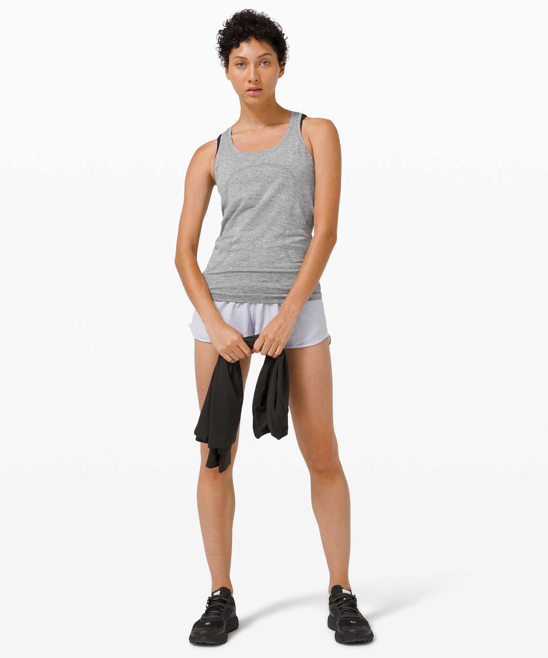 Lululemon Swiftly Tech Racerback 2.0 - Slate / White