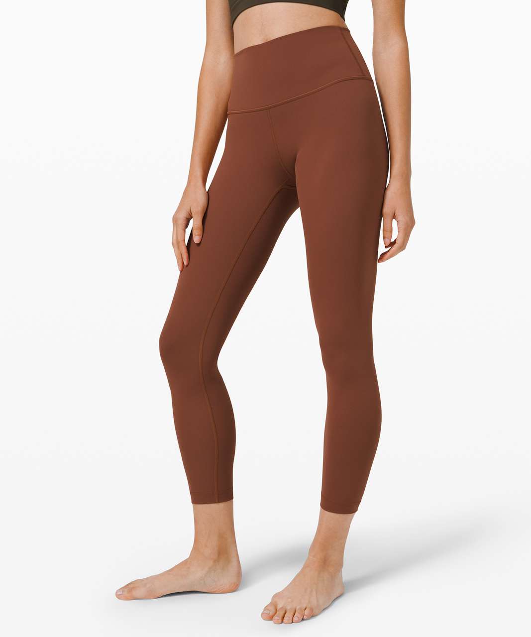 Code Blue Wunder Under Crop (size 4) and Ancient Copper Align tank (size 10)  love this color combo. Ancient Copper looks great with almost anything! : r/ lululemon
